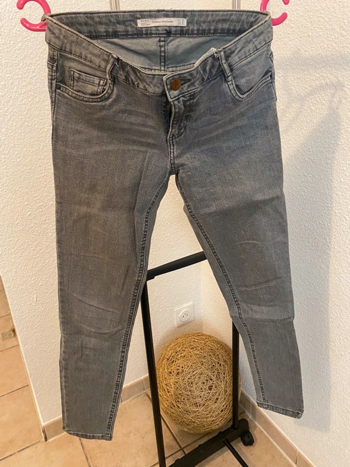 Jeans Zara gris