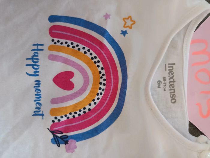 Ensemble arc en ciel 6 mois - photo numéro 3