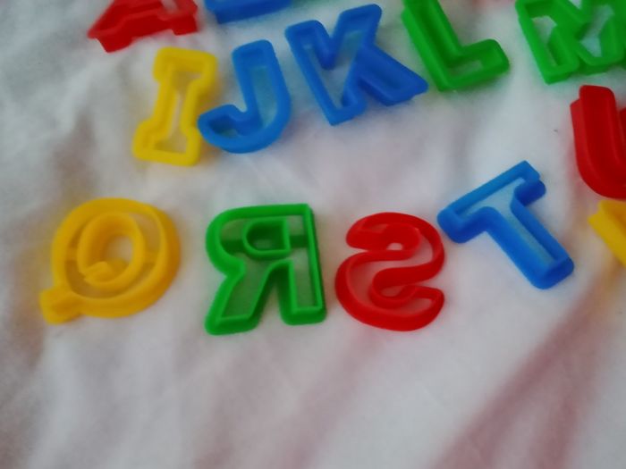 Forme alphabets, lettres x 26
Pâte à modeler - photo numéro 5