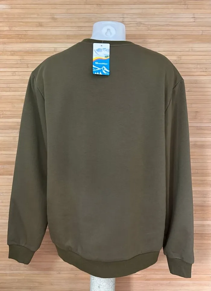 Sweat double très chaud kaki de la marque Magcomsen taille XXL - photo numéro 3