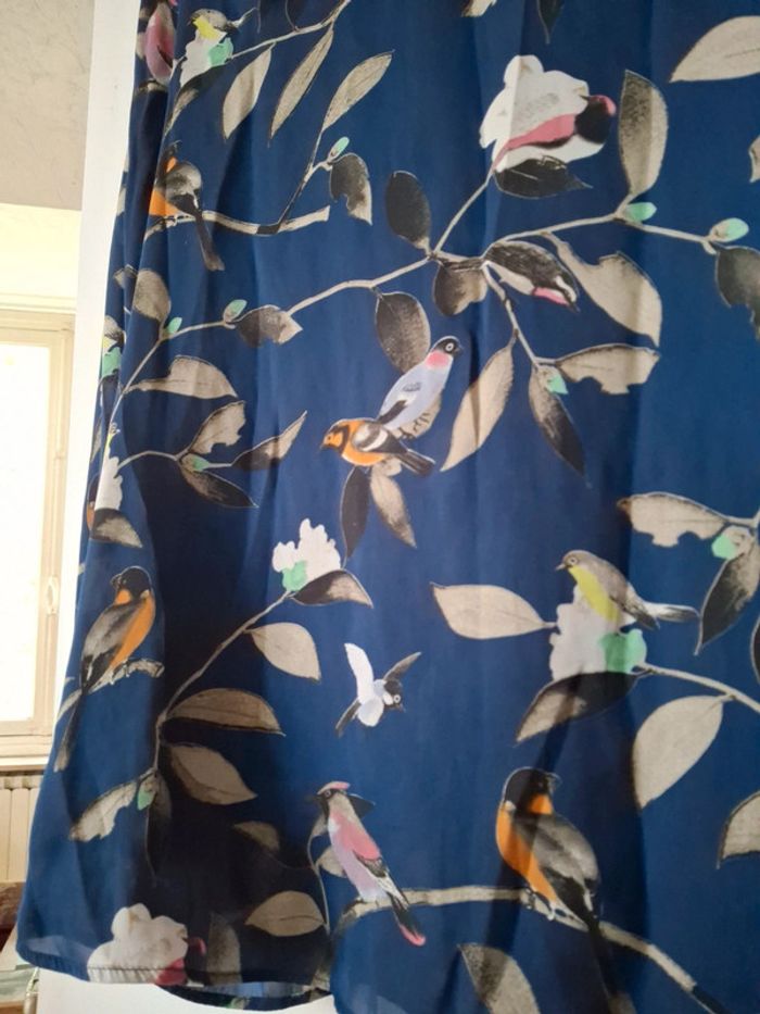 Haut Zara bleu nuit taille L - photo numéro 3