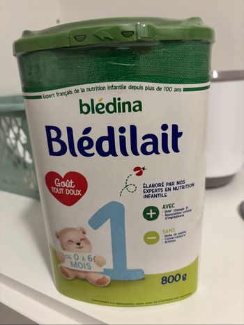 Lait 1 ère âge bledilait 2 boites 13€