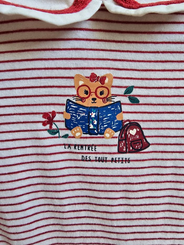 Vêtement Bébé Fille - Ensemble Salopette + Body - Sergent Major - 24 mois 86 cm - photo numéro 8