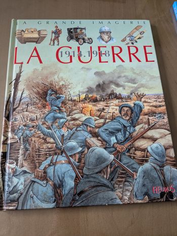 Livre la grande imagerie la guerre 1914-1918