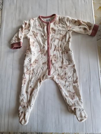 Pyjama bébé fille 12 mois (73-76 cms)