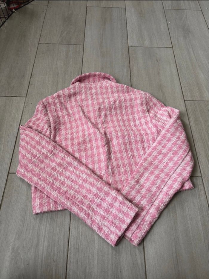 Veste courte rose BZB taille S - photo numéro 4