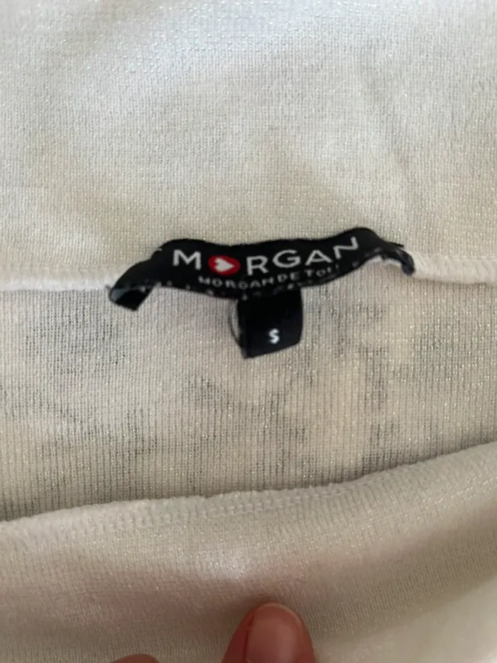 Ter shirt col bateau Morgan en taille S - photo numéro 3