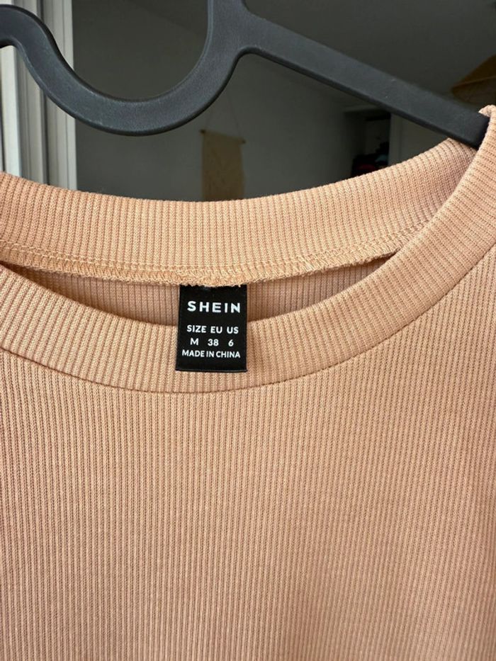 T-shirt beige - photo numéro 2
