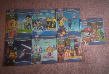 Lot de 7 livres pat patrouille