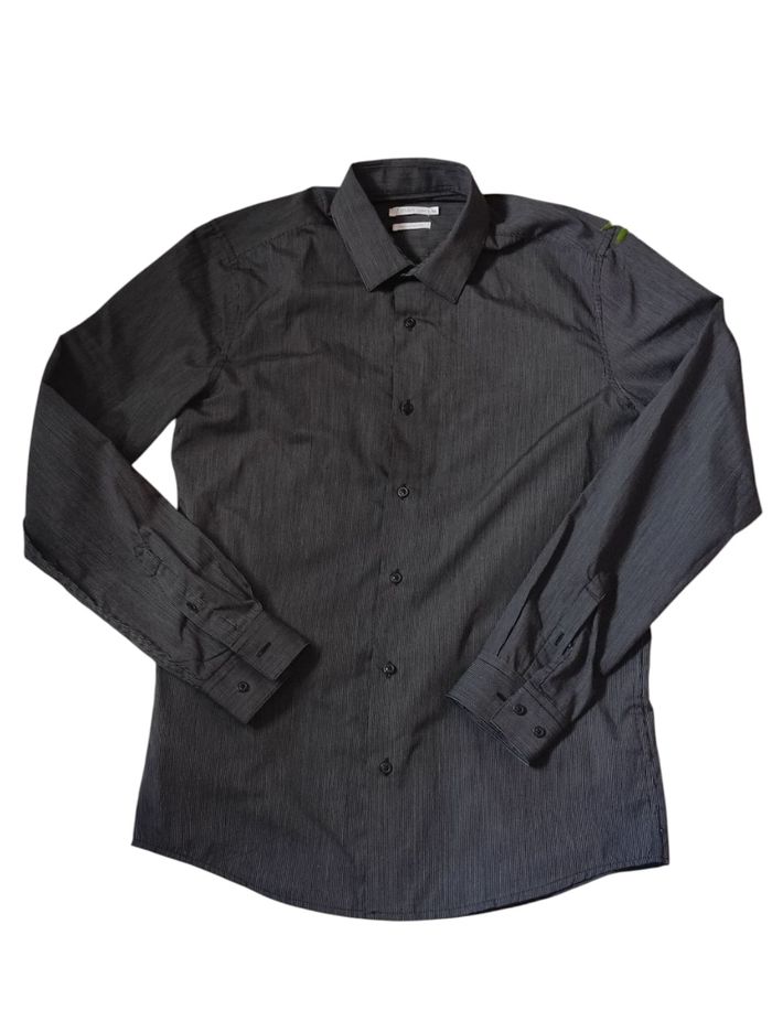 Chemise regular fit gris foncé taille unique