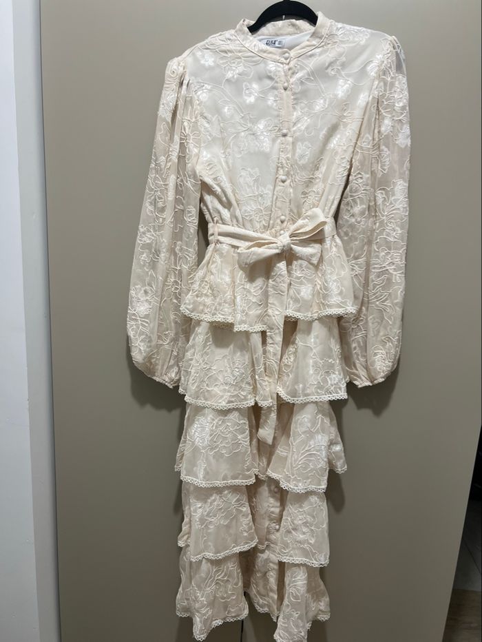 Robe maxi à volant - photo numéro 3