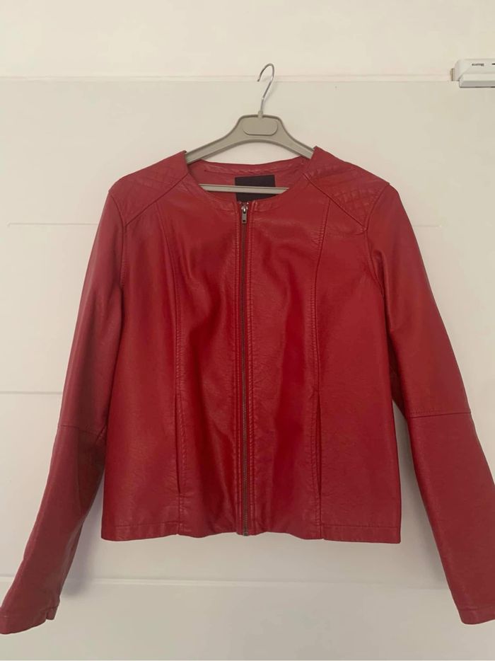 Veste similicuir - photo numéro 2