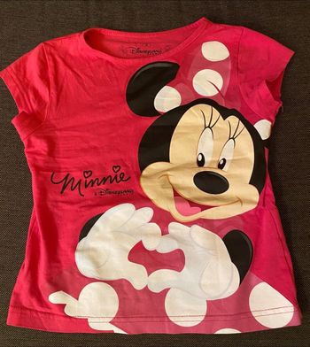 Tee shirt Disneyland Paris minnie 6 ans