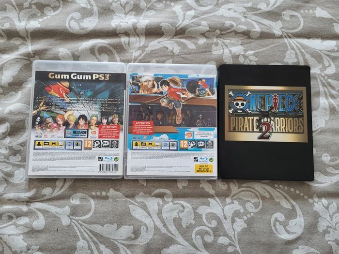 Lot One piece Pirate Warriors 1 et 2 avec steelbook - photo numéro 2