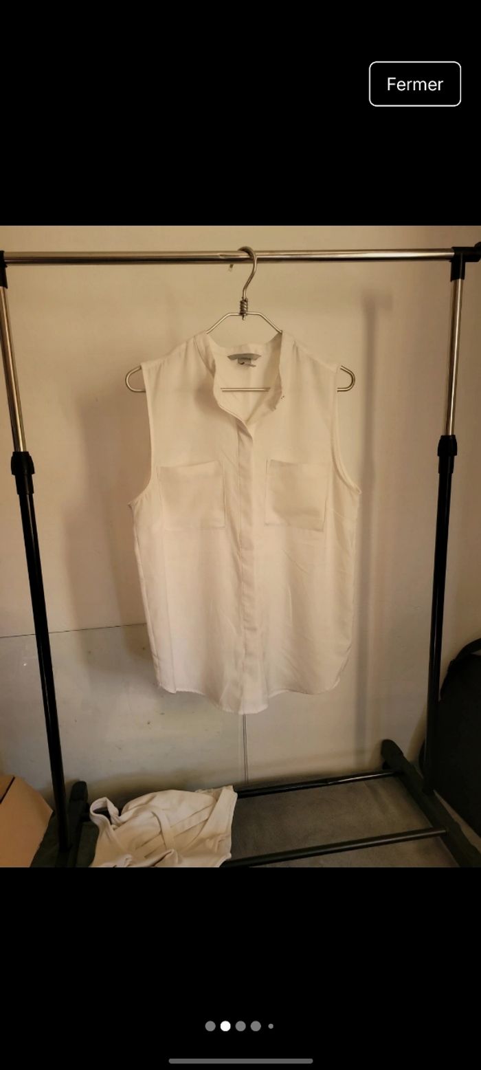 Lot de debardeur blanc - photo numéro 2