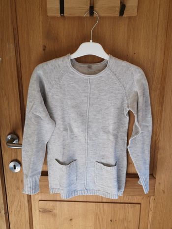 Pull Captain Tortue en gris 8 ans