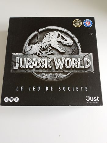 Jurassic world le jeu de société just entertainment complet 