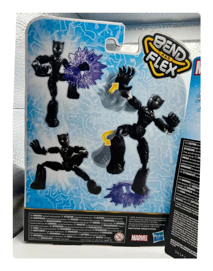 Marvel Black Panther Bend And Flex + Griffe (Pas de Vinted Go) - photo numéro 4