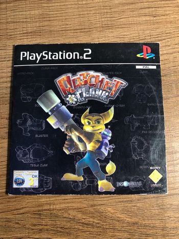 Sony PlayStation 2 PS2 , cd de demo PAL ratchet clank 2002