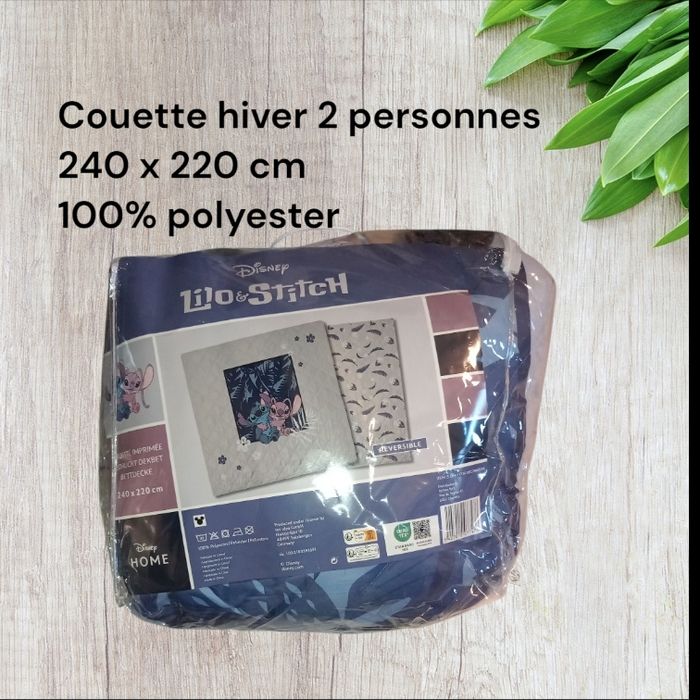 Couette stitch disney 2 personnes