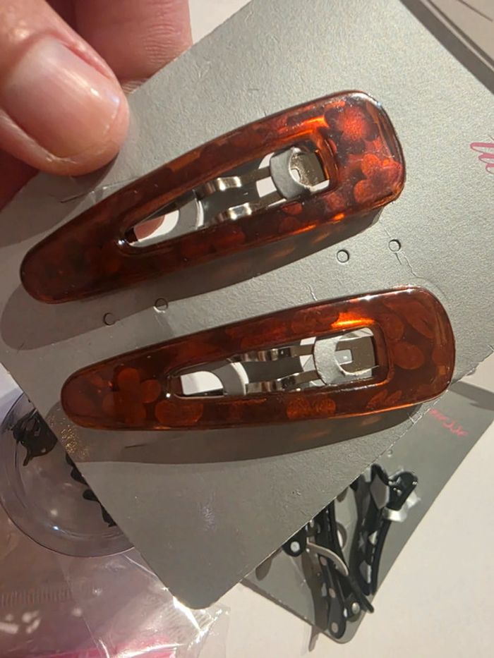 Lot pinces barrettes - photo numéro 4