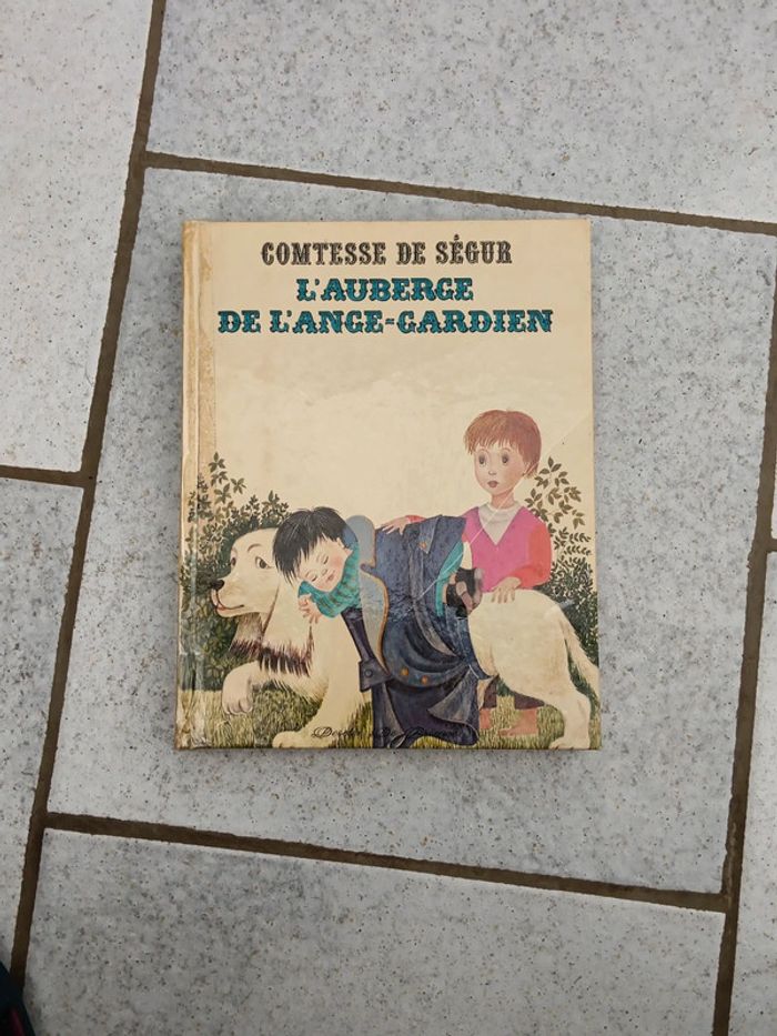 Livre ancien la comtesse de Ségur l'auberge de l'ange gardien