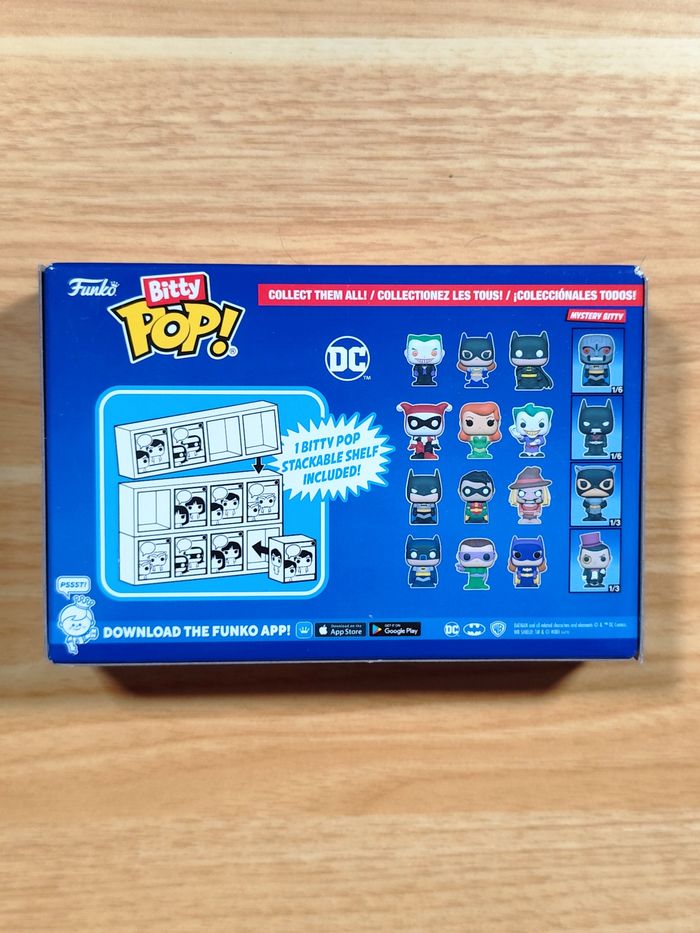 Boîte 4 Funko Bitty Pop! - DC Comics - Batman, The Riddler & Batgirl - photo numéro 7