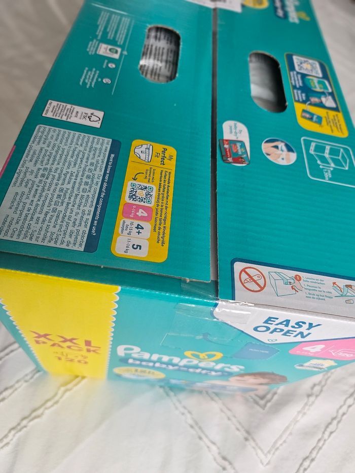 Pampers Baby-Dry Taille 4 XXL Pack 120 couches - photo numéro 6
