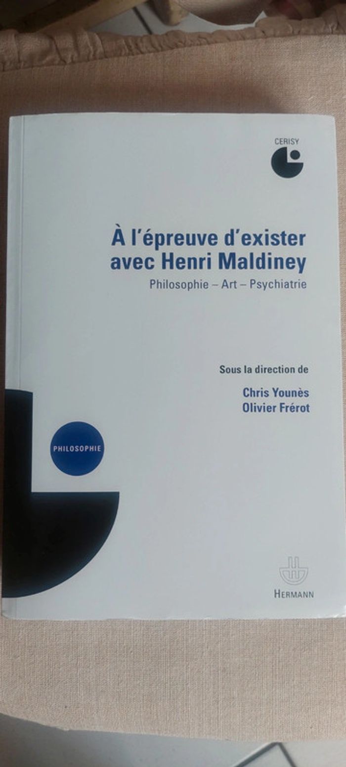 Livre À l'épreuve d'exister avec Henri Maldiney - Philosophie, art, psychiatrie
Chris Younès