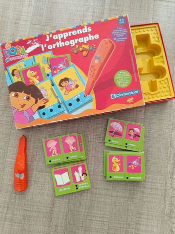 jeu J'apprends l'orthographe dora l'exploratrice