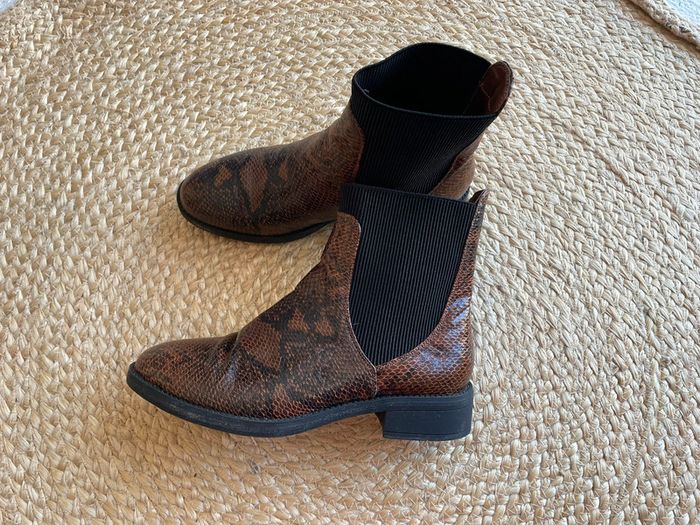 Bottines python 38 Eram - photo numéro 2