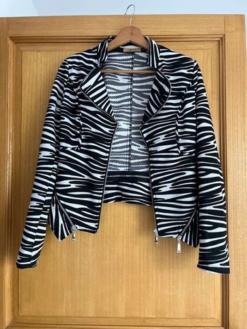 Veste zébrée femme