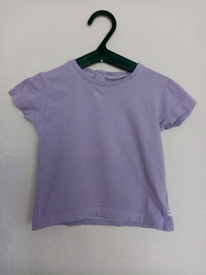 T-shirt violet Taille 2 ans