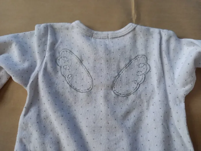 Pyjama / Grenouillère velours 12M - photo numéro 6