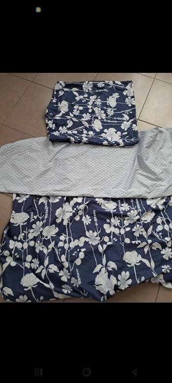 Housse de couette + taie d'oreiller