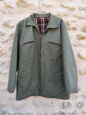 Veste vintage imperméable homme taille 52