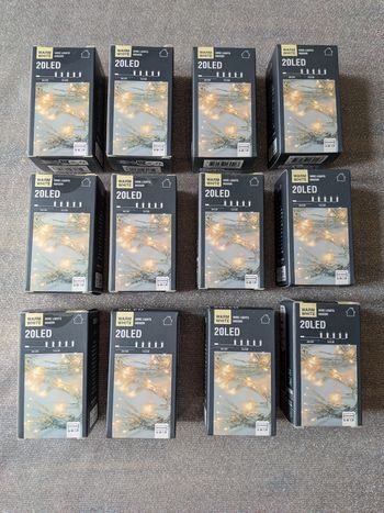 12 Boites de guirlandes lumineuse Led