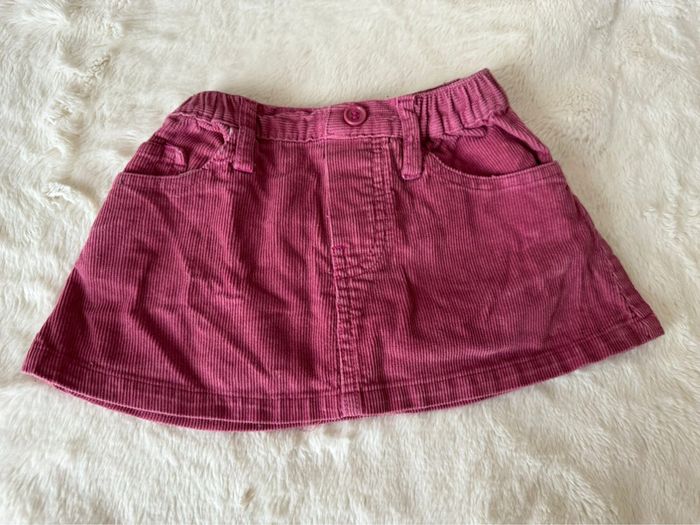 Jupe velours