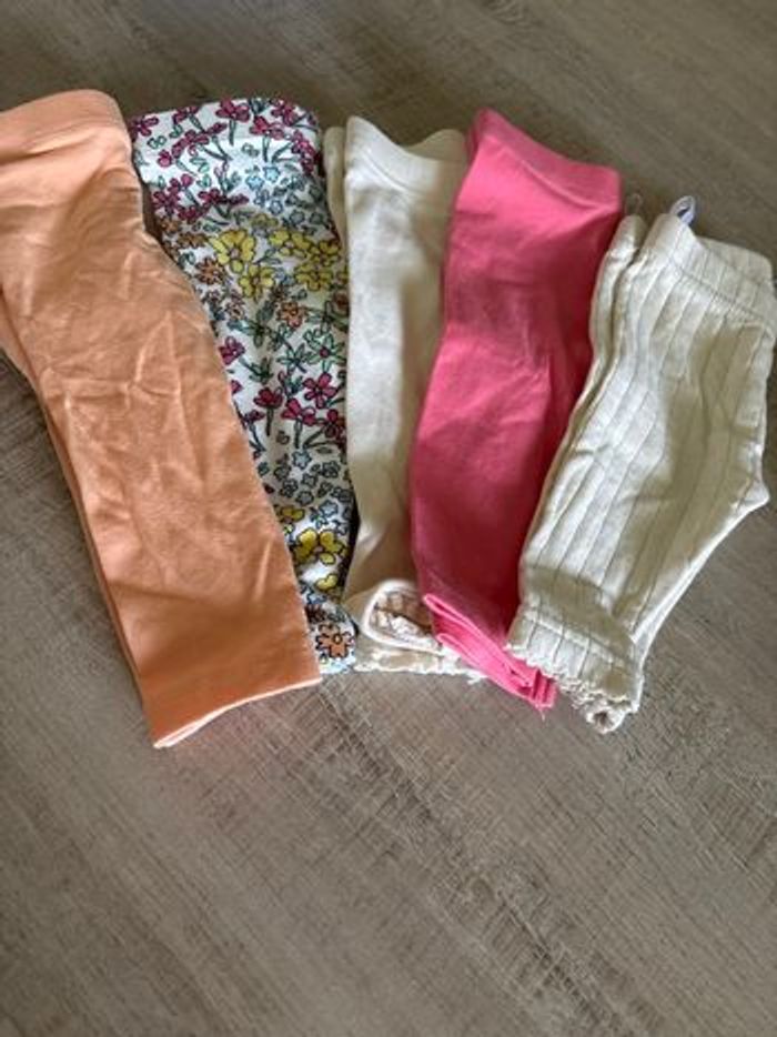 Lot de 5 leggings bébé