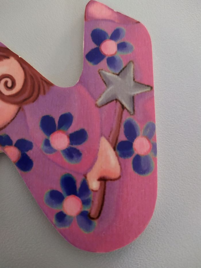 Lettre N en bois - photo numéro 2