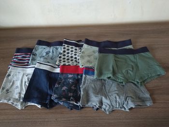 Lot de 9 caleçons - Taille 6 ans 