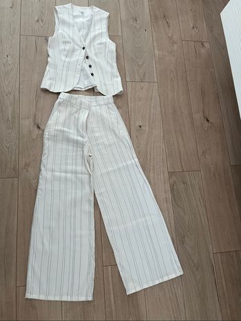 Ensemble tailleur beige