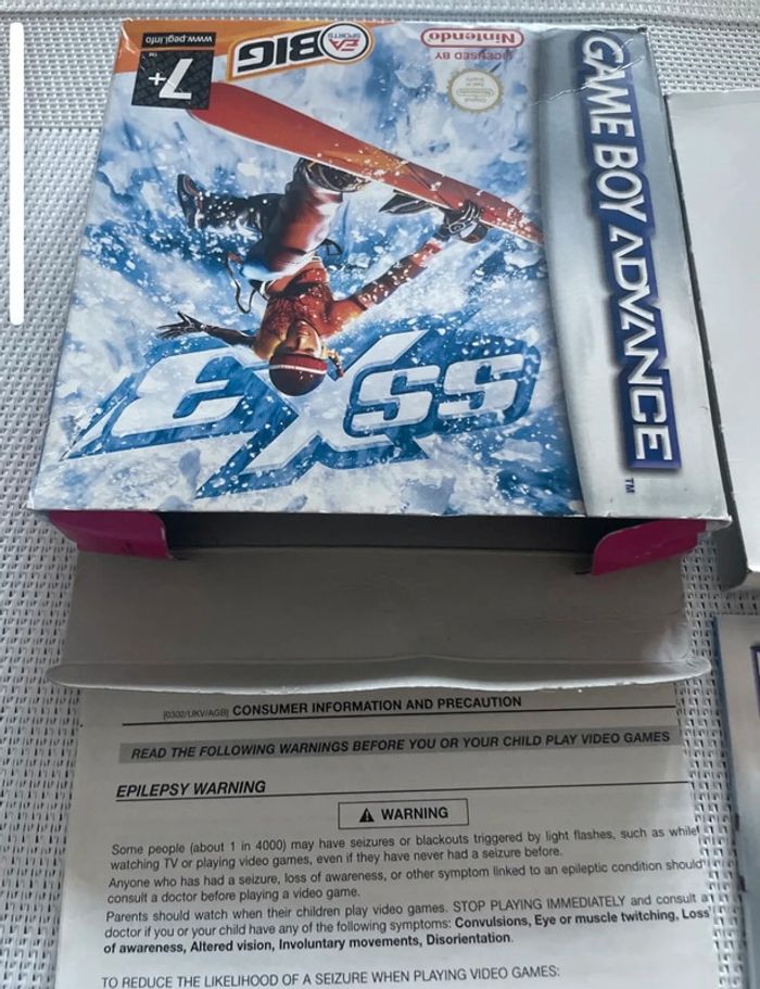 SSX 3 Jeu Nintendo Game Boy Advance GBA - photo numéro 7