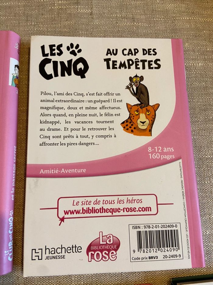 Lot de 7 romans du Club des Cinq - photo numéro 4