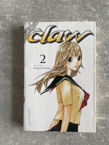 Manga Claw tome 2 en version française.