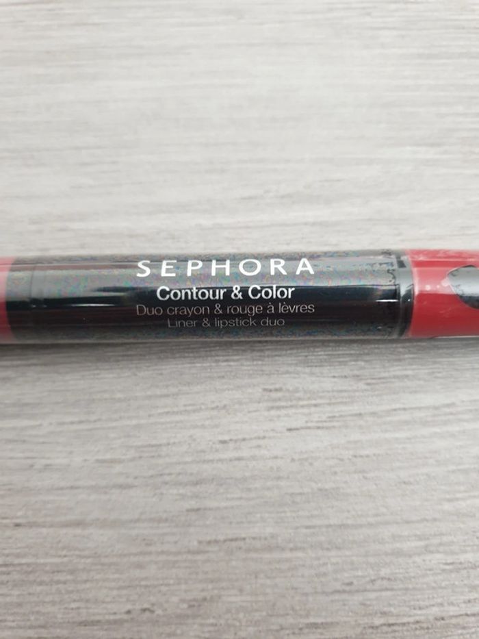Duo crayon et rouge à lèvres n°4 Deep Rose - photo numéro 2