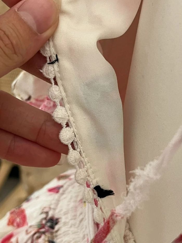 Robe blanche et rose Diamond For Eden - photo numéro 9
