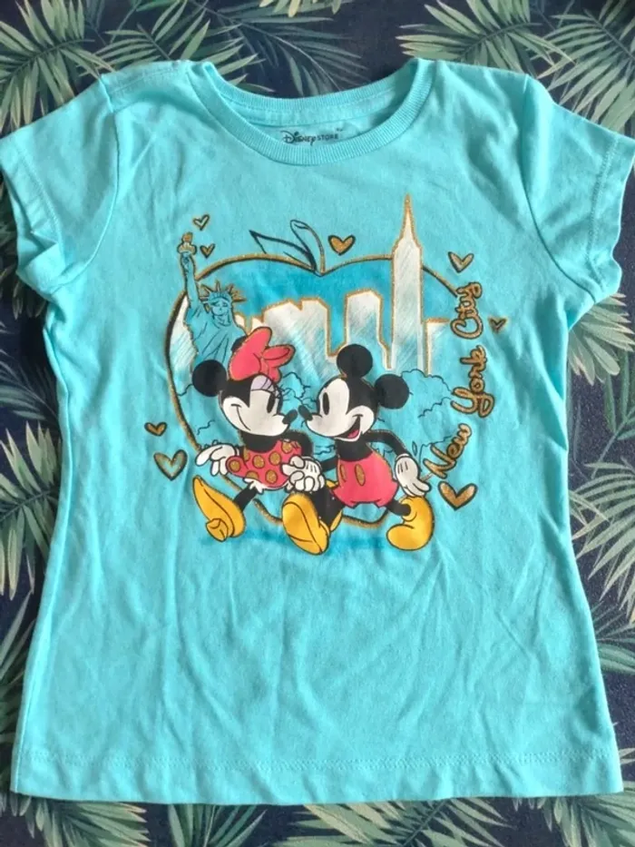 T-shirt Disney Mickey et Minnie New York City 5-6 ans
