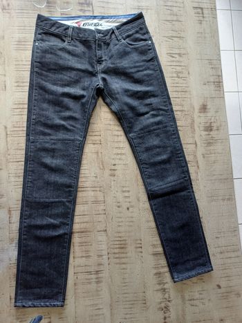 Jean moto femme