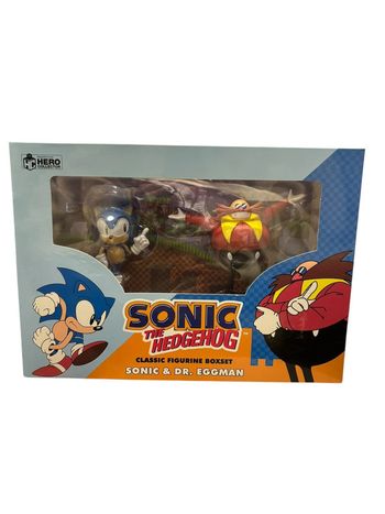 Coffret Sonic The Hedgehog Sonic et Dr.Eggman Eaglemoss Hero Collector neuf